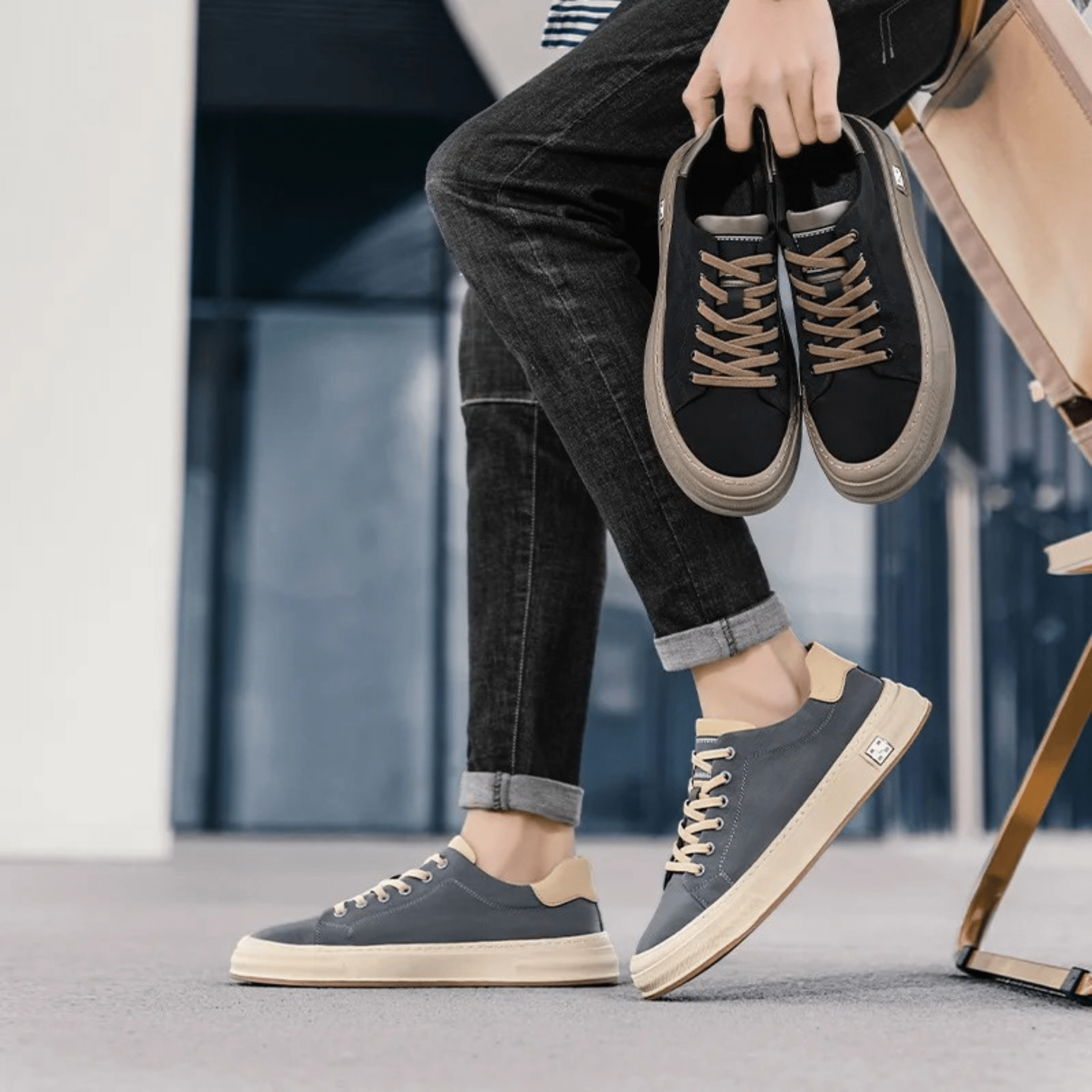 Renzo - Zapatillas Versátiles de Diario