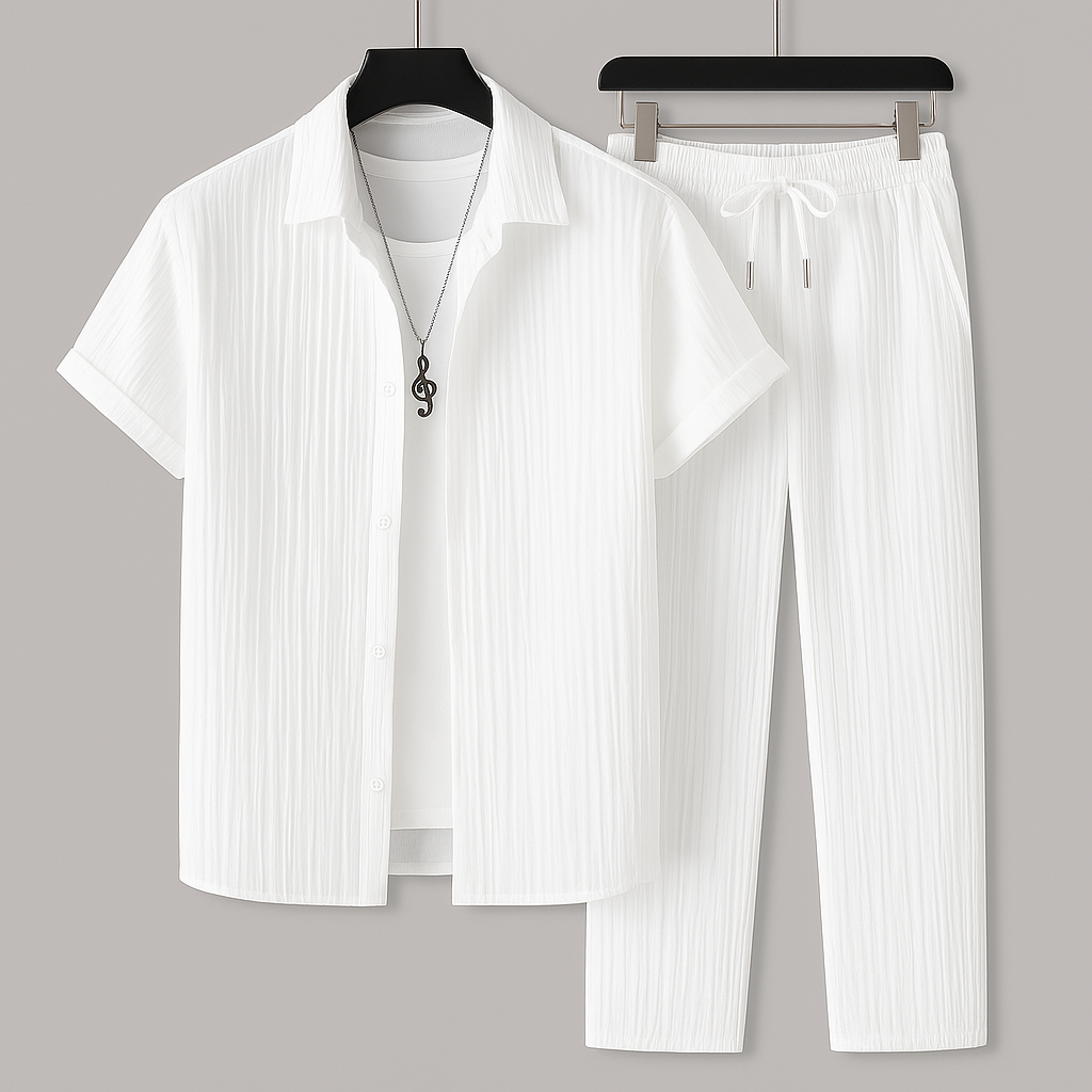 Conjunto de Lino Relajado Cavari